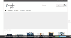 Desktop Screenshot of commandeur-habilleur.fr