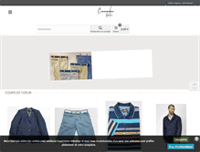 Tablet Screenshot of commandeur-habilleur.fr